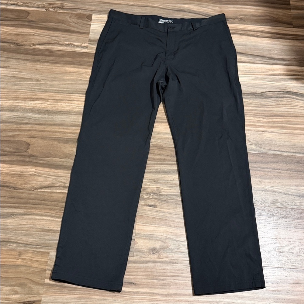 Nike Mens Size 38x32 Black Dri-Fit Performance Golf Pants Outdoor